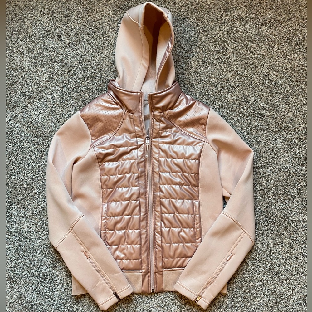 Calia by Carrie Underwood Pink Moto Jacket
